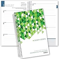 Elan Publishing Company Dated Student Planner for High School of College: Dated August 2024 - July 2025 (Green)