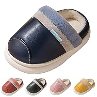 Girls Sandals Closed Toe Size 1 Fashion Cute Autumn and Winter Boys and Girls Slippers Flat Bottom Round Indoor Slipper