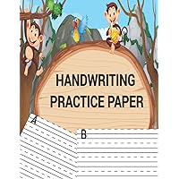 Handwriting Practice Paper for Kids: Handwriting Practice Paper for kids, K-2 Students, K-3 Students, Preschool, Kindergarten, Home and Teachers guide