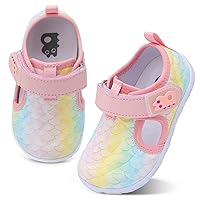 Besroad Toddler Sneakers Boys Girls Breathable Lightweight Walking Shoes Kids Running Athletic Tennis Non-Slip Daily Shoes Sandals…