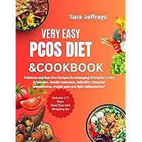 Very Easy Pcos Diet Cookbook: Delicious and fuss-free Recipes for Managing Polycystic Ovary Syndrome, insulin resistance, infertility, irregular mensurationand, weight gain and fight inflammation