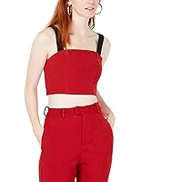 Womens Rosey Cropped Tank Bralette