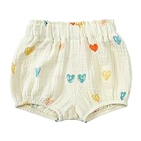 Short Big Girls Girls Boys Summer Cute Cartoon Printed Loose Pants Bract Bread Shorts Fashion Toddler Girl Bike