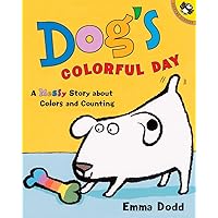 Dog's Colorful Day: A Messy Story About Colors and Counting (Picture Puffin Books)