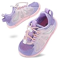 BARERUN Toddler Shoes Boy Girl Sneakers Lightweight Breathable Barefoot Running/Walking Shoes Toddler Tennis Shoes with Adjustable Tightness