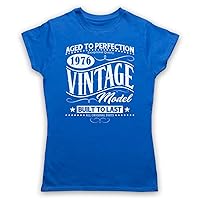 Women's 1976 Vintage Model Born in Birth Year Date T-Shirt
