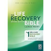 Tyndale NLT Life Recovery Bible (Large Print, Softcover) 2nd Edition - Addiction Bible Tied to 12 Steps of Recovery for Help with Drugs, Alcohol, Personal Struggles - With Meeting Guide Tyndale NLT Life Recovery Bible (Large Print, Softcover) 2nd Edition - Addiction Bible Tied to 12 Steps of Recovery for Help with Drugs, Alcohol, Personal Struggles - With Meeting Guide Paperback