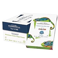 Hammermill Cardstock, Premium Color Copy, 100 lb, 17 x 11-3 Pack (750 Sheets) - 100 Bright, Made in the USA Card Stock, 133202C, White