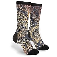 Fish Socks Novelty Crew Socks Casual Funny Crazy Dress Socks For Women Men