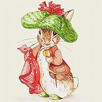 Orenco Originals Beatrix Potter Benjamin Rabbit-14 Count Counted Cross Stitch Pattern