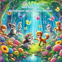 “Wild Wonders ABC Animal Coloring Book”: Educational Coloring Book with Alphabets and Animals for Children Ages 3-10