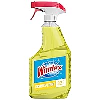 Windex Multi-Surface Disinfectant Cleaner Trigger Bottle, Citrus, 32 fl oz