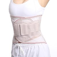 Back Brace for Lower Back Pain Relief - Back Support Belt for Women & Men, Lower Back Brace for Herniated Disc, lumbar support, scoliosis, back brace, corrector spinal, decompression devices（XX-Large)