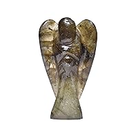 Angel Labradorite Size 2 inch Natural Healing Reiki Crystal Chakra Balancing Vastu Stone