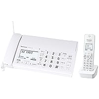 Panasonic KX-PD225DL-W Digital Cordless Plain Paper Fax (with 1 Child Device) Equipped with Annoying Function