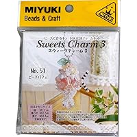 MIYUKI sweets Charm Kit # 51 Peach Parfait (japan import)