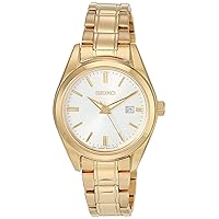 SEIKO Watch for Women - Essentials Collection, Date Calendar, and Water-Resistant to 100m
