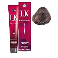 LK Oil Protection Complex Hair Color Cream, 100 ml./3.38 fl.oz. (7/2 - Medium Ash Blonde)