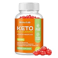 Keto ACV Gummy Advanced Weight Loss & Rapid Belly Fat Burn - Sugar Gluten Free Pro Active Super Apple Cider Vinegar Diet Supplement for Men Women - Support Digestion Metabolism Hair Skin (1000MG)