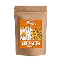 Organic 100% Pure Natural Bee Pollen Granuels Powder | 300 Gram / 10.58 oz