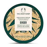 The Body Shop Ginger Hair & Scalp Scrub – Exfoliant for Hair & Scalp – Vegan – 240ml