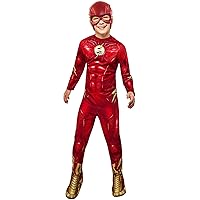 Rubie's Boy's DC: The Flash Movie Costume Jumpsuit and Mask