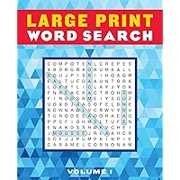 Large Print Word Search Volume 1 (1) (Large Print Puzzle Books) Large Print Word Search Volume 1 (1) (Large Print Puzzle Books) Flexibound