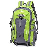 Backpack Men's USB Charging Travel bag Outdoor Large-capacity Sports Backpack Men's And Women's Waterproof Mountaineering Bag (Green)