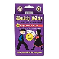 Dutch Blitz: Purple Expansion Pack - Use Alone Or w/ Original Deck to Play w/ 2-4 Players, 4 New Card Colors, Fast Paced Fun, Card Game, Ages 8+