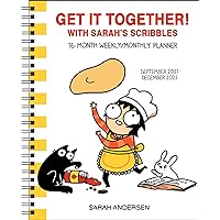 Sarah's Scribbles 16-Month 2021-2022 Weekly/Monthly Planner Calendar: Get It Together! Sarah's Scribbles 16-Month 2021-2022 Weekly/Monthly Planner Calendar: Get It Together! Calendar
