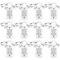 Xiahuyu 12 Pcs Dispatcher Gifts EMT Emergency Dispatcher Keychain 911 Dispatcher Appreciation Gifts 911 Operator Gifts Thank You Gifts for Dispatcher Employee Coworker Dispatcher Week Gift