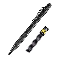 Rite in the Rain Weatherproof Mechanical Pencil, Black Barrel, 1.3mm Dark Lead, 12 lead refills (No. BK15)