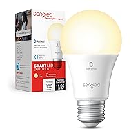 Alexa Light Bulb, S1 Auto Pairing with Alexa Devices, Warm Smart Light Bulbs, Bluetooth Mesh Smart Home Lighting, E26 60W Equivalent, 800LM, 1-Pack