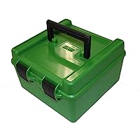 MTM R-100-MAG Deluxe 100 Round Rifle Ammo Box 300 WSM 375 Win Mag 7mm Rem Mag