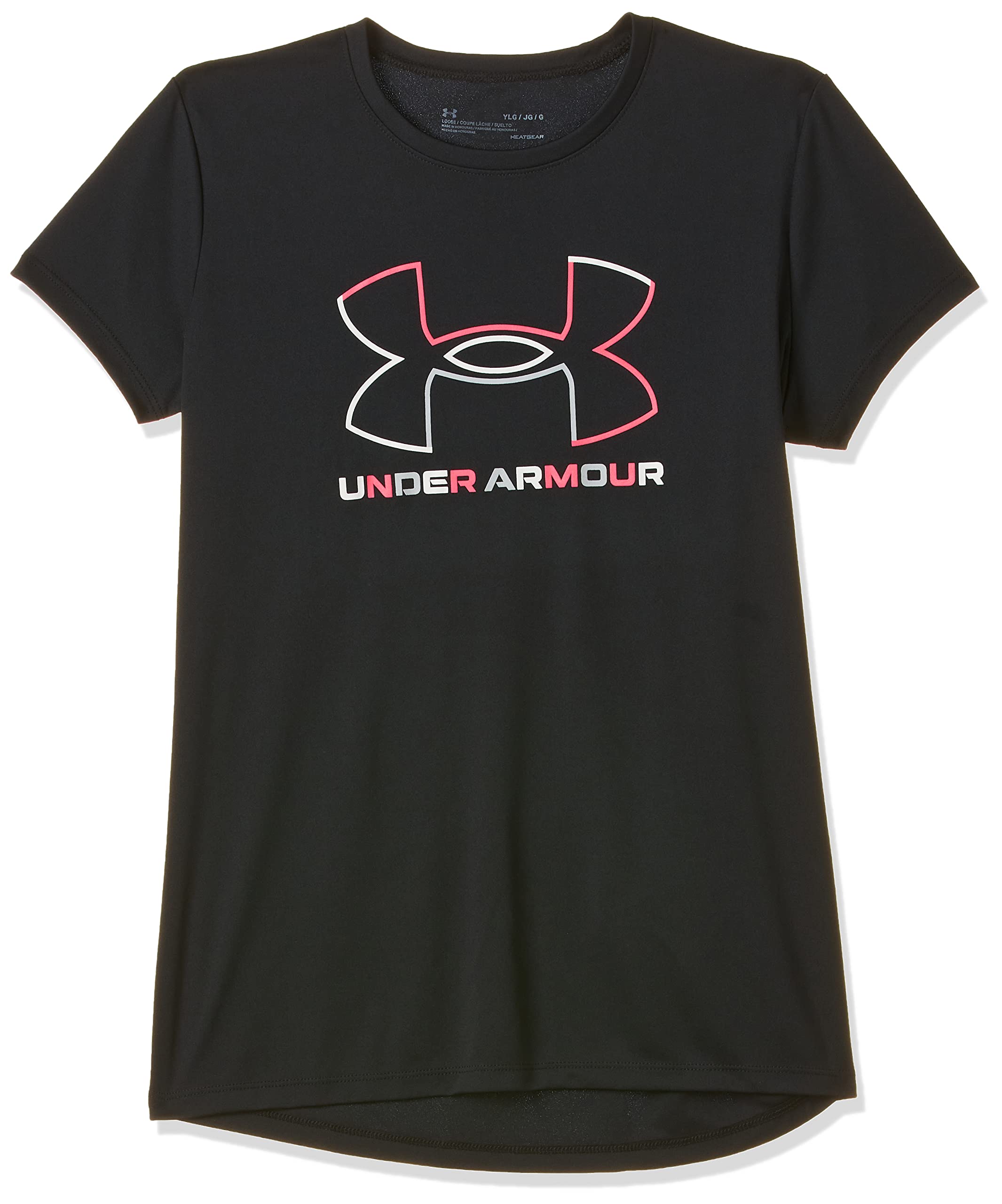Under Armour Girls' Tech Big Logo Short Sleeve T-Shirt