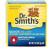 Dr. Smith's Quick Relief Diaper Rash Ointment, 2 Ounce - Pack of 2