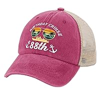 Gifts for Women Hat Birthday Cruise 88th Hats and Birthday Cycling Hats and Gifts Hunting Hat & Gifts