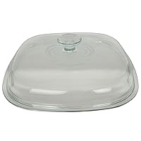 Corningware A12C Replacement Glass Lid for Casserole Dishes (Dishes Sold Separately)