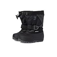 Kamik Snowfall P (Toddler/Little Kid/Big Kid) Black/Charcoal 1 Little Kid M