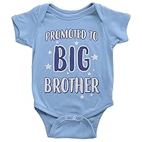 Threadrock Baby Boys' Promoted To Big Brother Infant Bodysuit