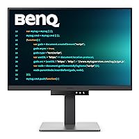 BenQ RD240Q 24.1” WQXGA Programming Monitor, 90W USB Type-C, Advanced Coding Modes, Coding HotKey, Ergonomic Design, 16:10 Special Ratio, Circadian Mode, Eye-Care Technology, Eco-Friendly Design