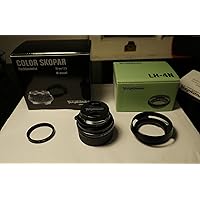 Color-Skopar Pan 35mm f/2.5 Wide Angle Manual Focus Lens - Black