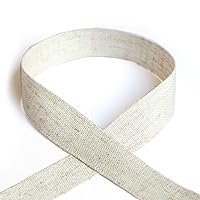 Blanc de Core Ribbon Hemp Weave Tape No.2553 0.8 in x 32.8 ft (20 mm x 10 m)