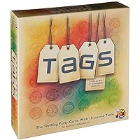 Heidelbar TAGS Party Game | Fast-Paced Word Association Game for Adults and Kids | Fun Game for Family Game Night | Ages 10+ | 2-4 Players | Average Playtime 30 Minutes | Made by Heidelbear