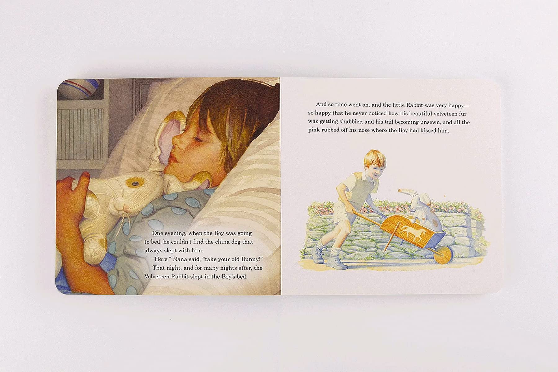 The Velveteen Rabbit Plush Gift Set: The Classic Edition Board Book + Plush Stuffed Animal Toy Rabbit Gift Set