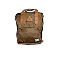 Daypack No. 66 - RFID Blocking Backpack (Desert Brown)