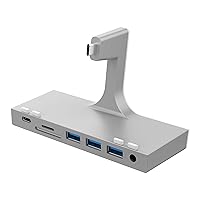 SABRENT Multi Port iMac Hub with Front Access USB Ports, SD/Micro SD Card Reader, 3.5mm Headphone Jack and Rear HDMI 2.0 Output (iMac 2017 to 2020) (HB-SIMC)