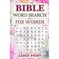 Bible Word Search for Women: Large Print Spiritual Puzzles for Reflection & Relaxation | Enlightening Word Journeys, A Great Gift for Seniors & Devout Learners Bible Word Search for Women: Large Print Spiritual Puzzles for Reflection & Relaxation | Enlightening Word Journeys, A Great Gift for Seniors & Devout Learners Paperback