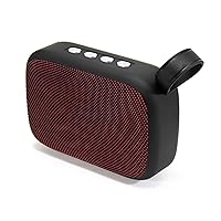 NC Wireless Bluetooth Speaker Portable Music Speaker (Color : Red)