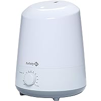 Stay Clean Humidifier, Ultrasonic Mist, One Gallon Easy to Fill Tank, LED Light, and Filter Free